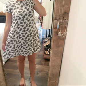 H&M size 4 cozy tropical vacay dress